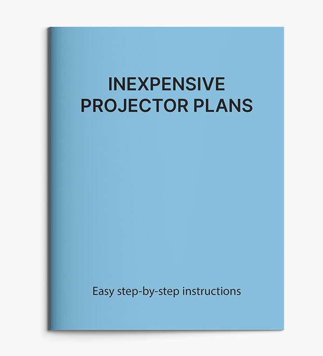 inexpensive projector plans - Dinshah health society